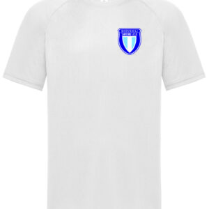 T-shirt poliestere sp100 bianca