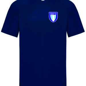 T-shirt poliestere sp100 Blu